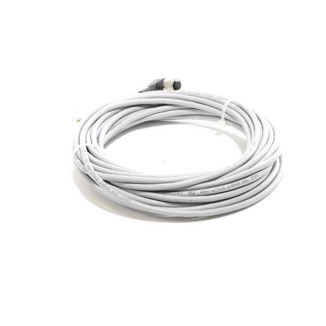 Euchner Anschlussleitung mit abgewinkelten Steckverbinder M12 C-M12F08-08X025PU10,0-MA-113189 (113189)