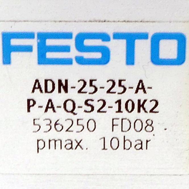 FESTO Kompaktzylinder 536250 (ADN-25-25-A-P-Q-S2-10K2)