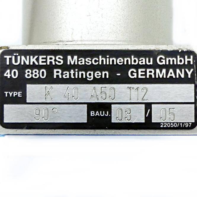 Tünkers Pneumatikspanner 90° (K 40 A50 T12 90°)