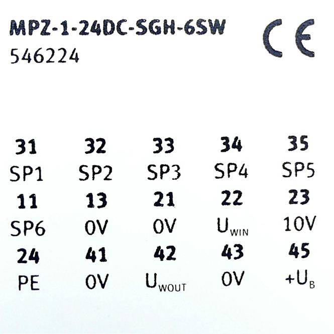 FESTO Sollwertmodul 546224 (MPZ-1-24DC-SGH-6-SW)