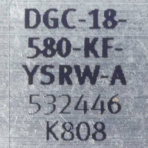 FESTO Linearantrieb 532446 (DGC-18-580-KF-YSRW-A)