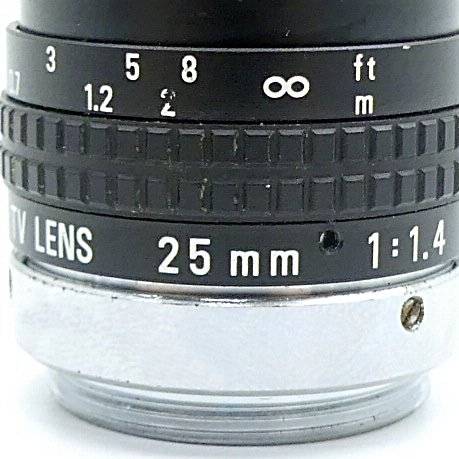 Pentax TV Objektiv 1:1.4 / 25 mm C22525TH (B2514D)