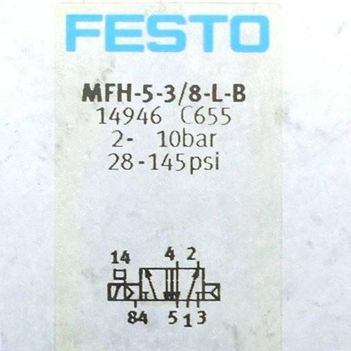 FESTO Magnetventil 14946 (MFH-5-3/8-L-B)