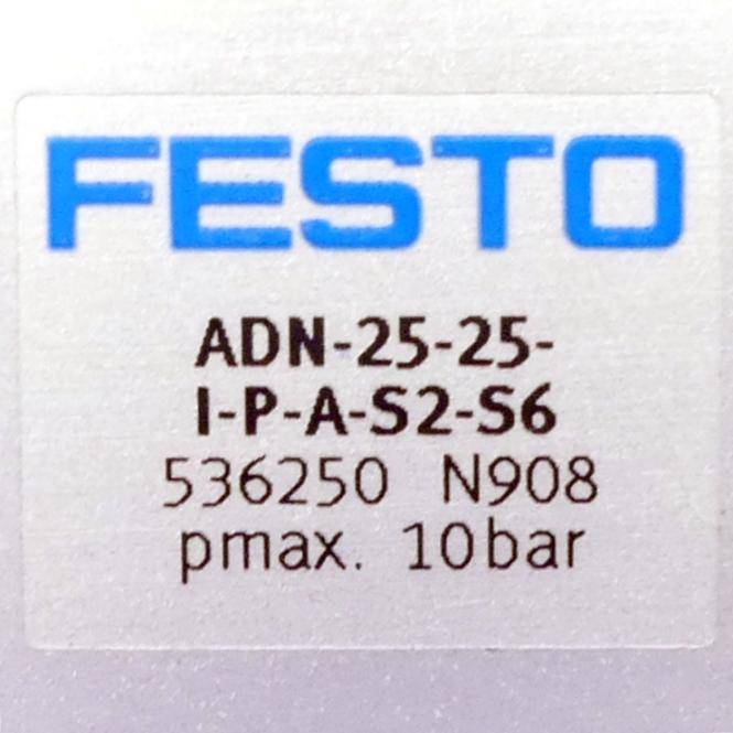 FESTO Kompaktzylinder 536250 (ADN-25-25-I-P-A-S2-S6)
