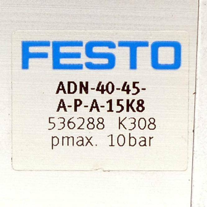 FESTO Kompaktzylinder 536288 (ADN-40-45-A-P-A-15K8)