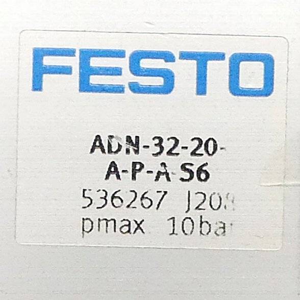 FESTO Kompaktzylinder 536267 (ADN-32-20-A-P-A-S6)