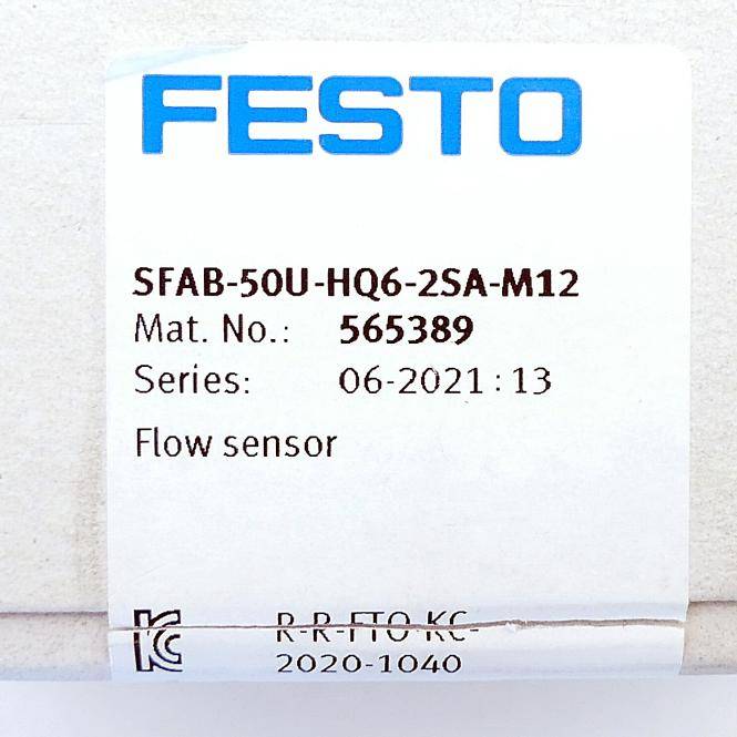 FESTO Durchflusssensor 565389 (SFAB-5OU-HQ6-2SA-M12)