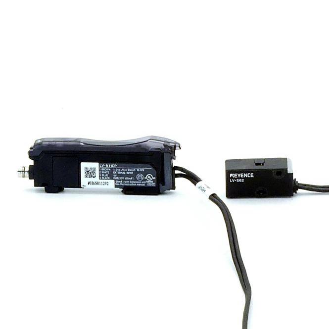 Keyence Verstärker M8 Anschluss LVN11CP (LV-N11CP / LV-S62)
