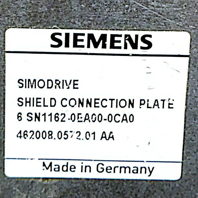 Siemens Schirmanschlussblech (6SN1162-0EA00-0CA0)