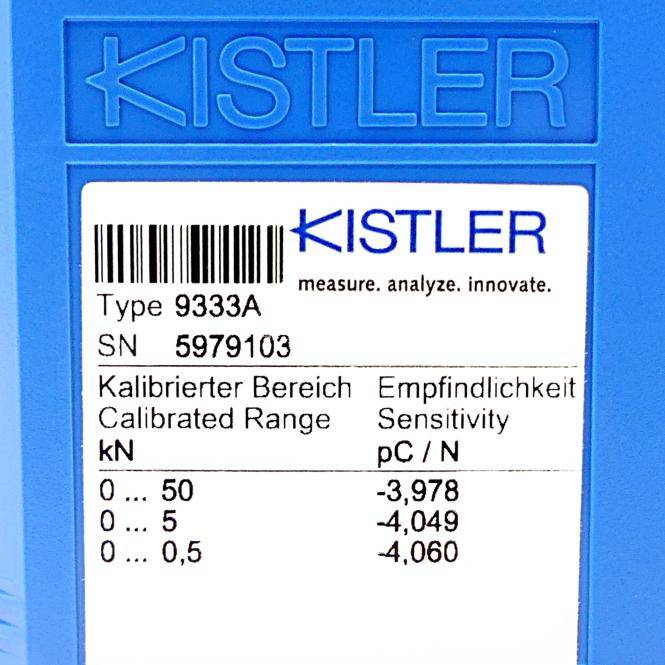 Kistler Kraftaufnehmer (9333A)