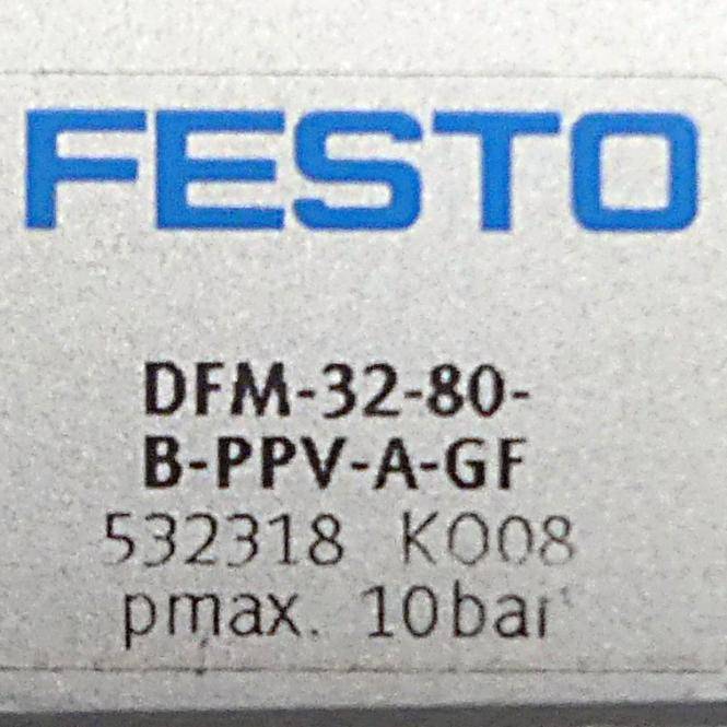 FESTO Führungszylinder 532318 (DFM-32-80-B-PPV-A-GF)