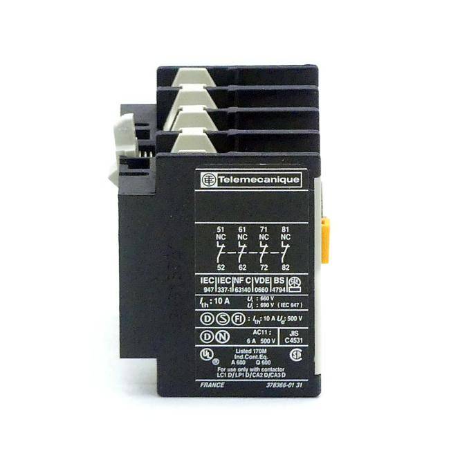 TELEMECANIQUE Hilfsschalterblock LA1DN04 (023027)