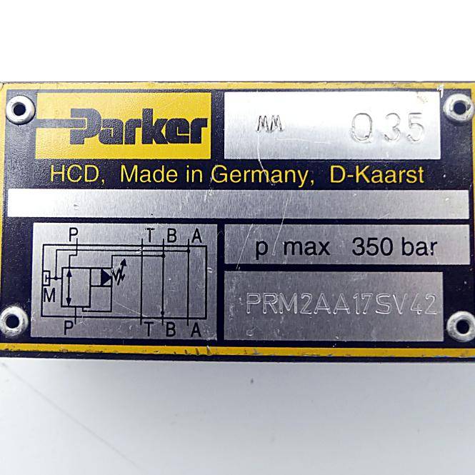 Parker Überdruckventil (PRM2AA17SV42)