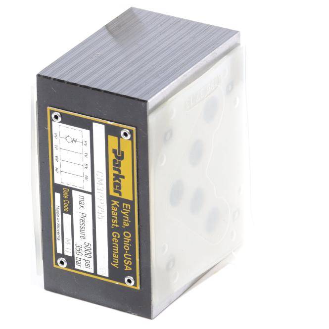 ParkER Industrie-Metalldruckaufnehmer oder Transmitterbox mit der Bezeichnung 