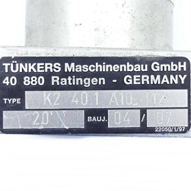 Tünkers Pneumatikspanner 20° (K2 40.1 A10 T12 20°)