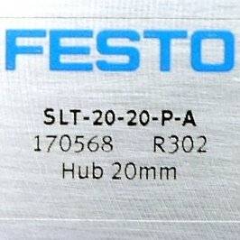 FESTO Mini-Schlitten 170568 (SLT-20-20-P-A)