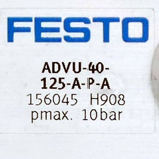 FESTO Kompaktzylinder 156046 (ADVU-40-125-A-P-A)