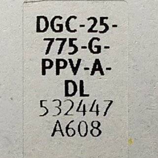 FESTO Linearantrieb 532447 (DGC-25-775-G-PPV-A-DL)