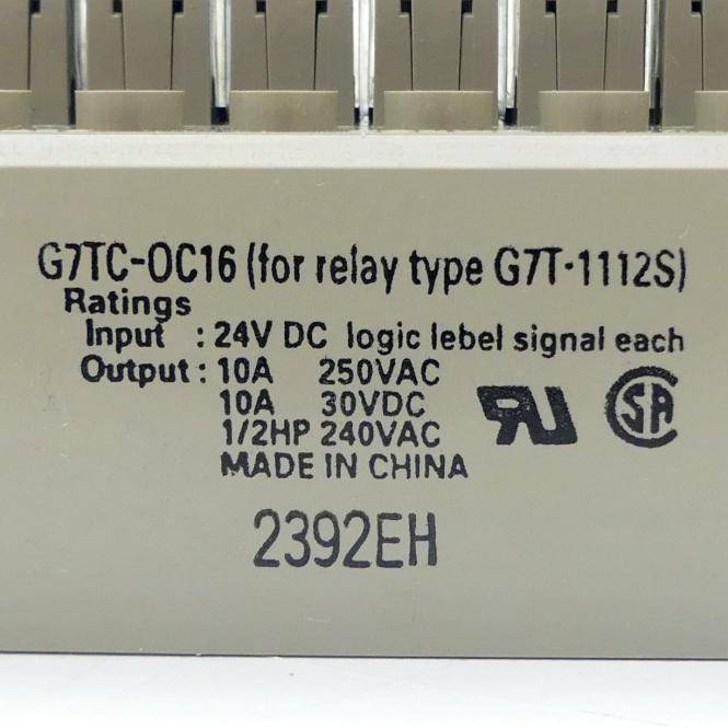 Omron Klemmenrelais (G7TC-OC16)