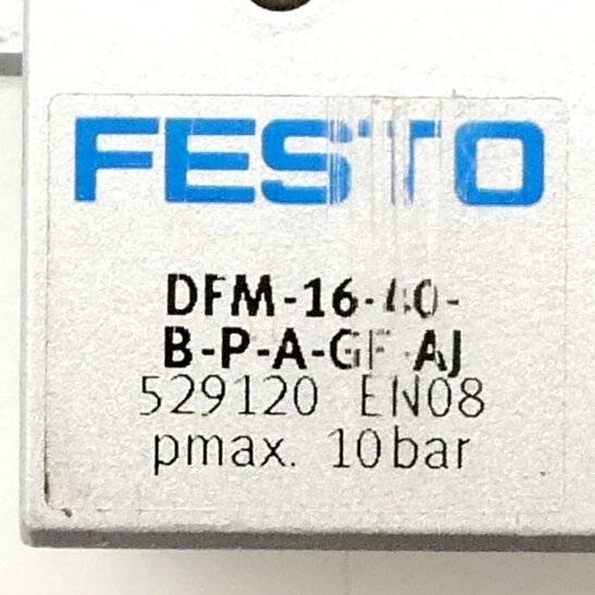 FESTO Führungszylinder 529120 (DFM-16-40-B-P-A-GF-AJ)