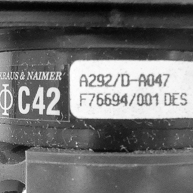 KRAUS & NAIMER Schalter C42 C42 (A292/D-A047)