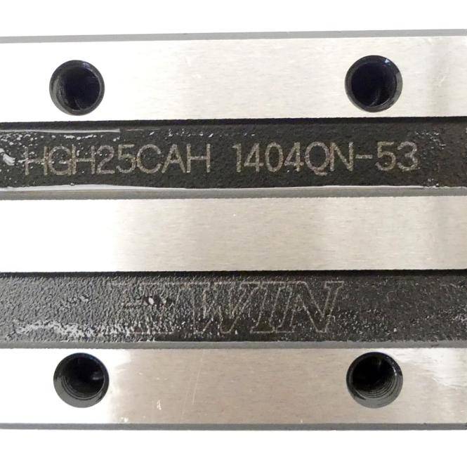 HIWIN Linearführung mit Kugelwagen (HGR25H + HGH25CAH 2020mm)