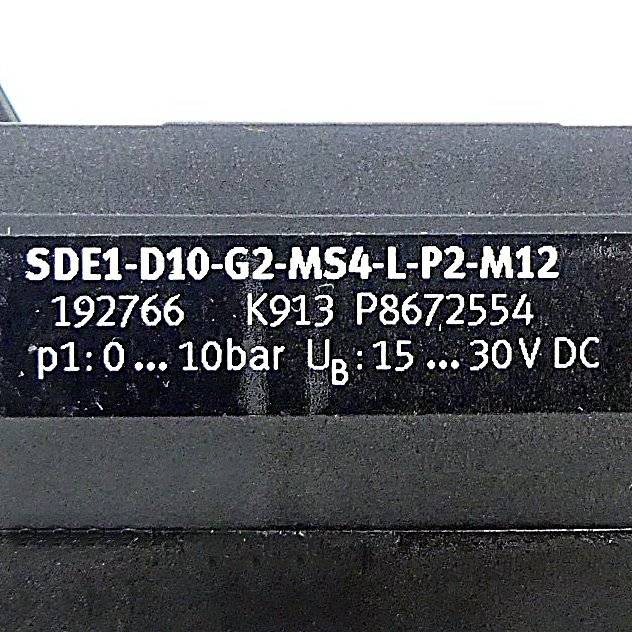 FESTO Drucksensor 192766 (SDE1-D10-G2-MS4-L-P2-M12)