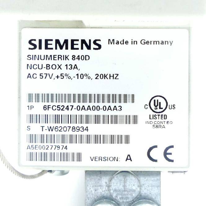 Siemens NCU-BOX SINUMERIK 840D (6FC5247-0AA00-0AA3)