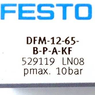 FESTO Führungszylinder 529119 (DFM-12-65-B-P-A-KF)