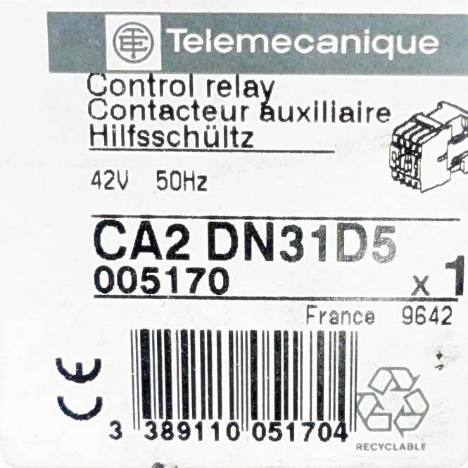 TELEMECANIQUE Hilfsschütz (CA2 DN31D5)