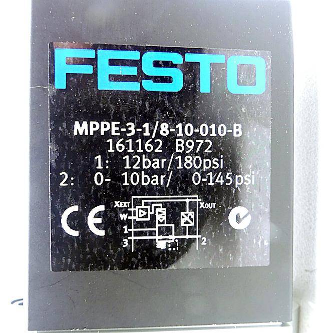 FESTO Proportional-Druckregelventil 161162 (MPPE-3-1/8-10-010-B)