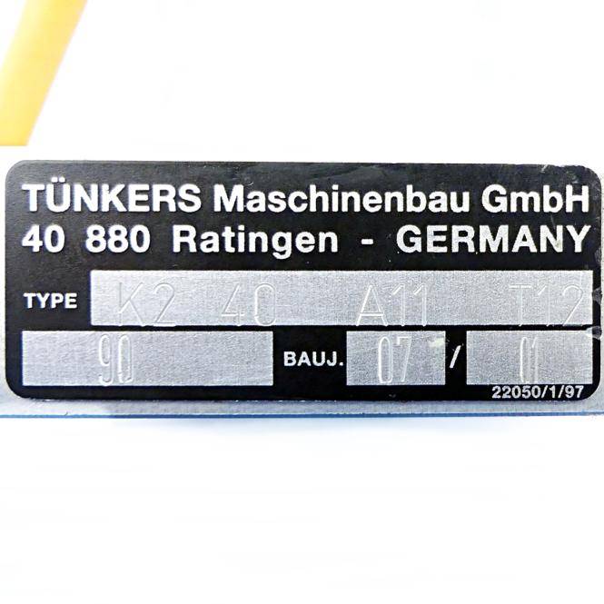 Tünkers Pneumatikspanner 90° K40-T12 (K2 40 A11 T12 90°)