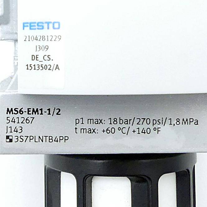 FESTO Einschaltventil 541267 (MS6-EM1-1/2)