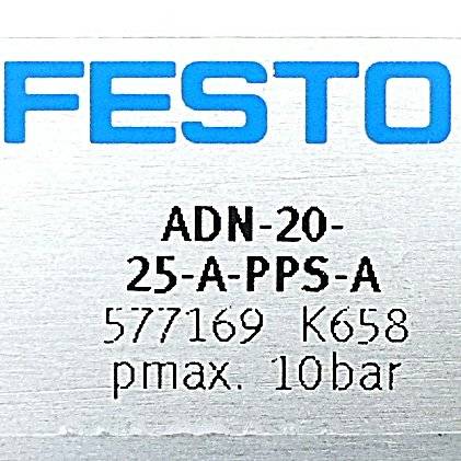 FESTO Kompaktzylinder 577169 (ADN-20-25-A-PPS-A)