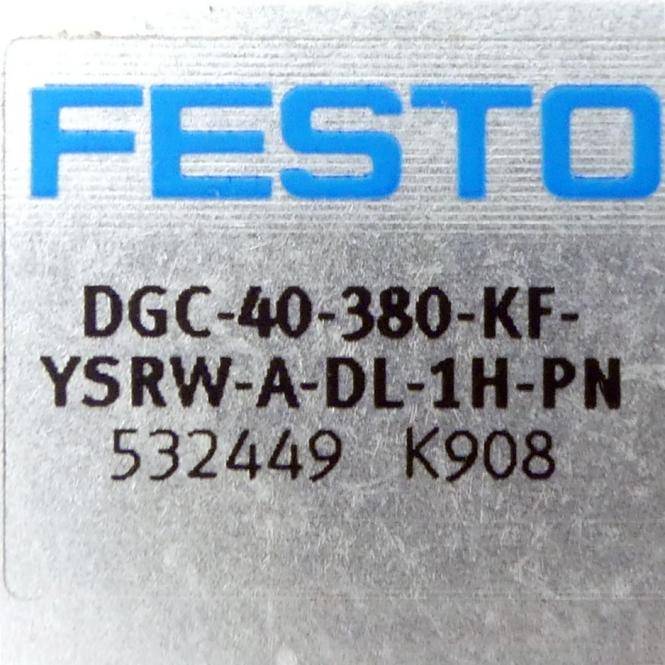 FESTO Linearantrieb 532449 (DGC-40-380-KF-YSRW-A-DL-1H-PN)