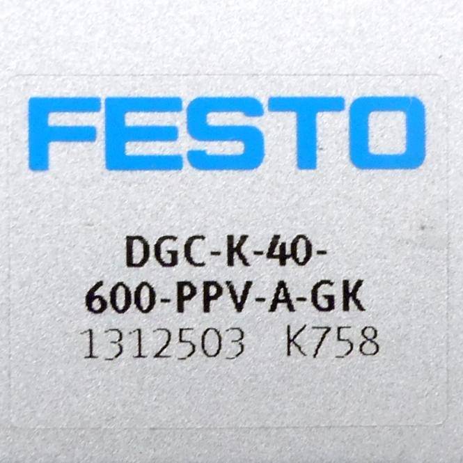 FESTO Linearantrieb 1312503 (DGC-K-40-600-PPV-A-GK)