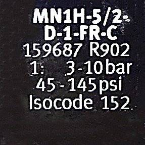 FESTO Magnetventil MN1H-5/2-D-1-FR-C 159687 (MN1H-5/2-D-1-FR-C)