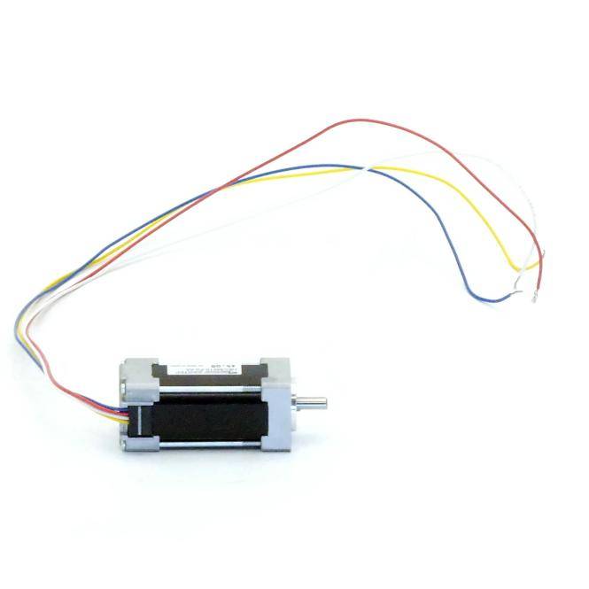 EBARA NEMA08 2-Phasen-Schrittmotor 1.8° 0.032Nm Litzen:4 0.5A Frontwelle:4mm (HECM215-F0.5A)