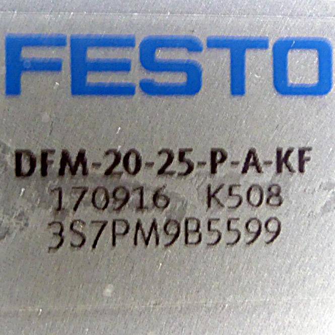 FESTO Führungszylinder 170916 (DFM-20-25-P-A-KF)