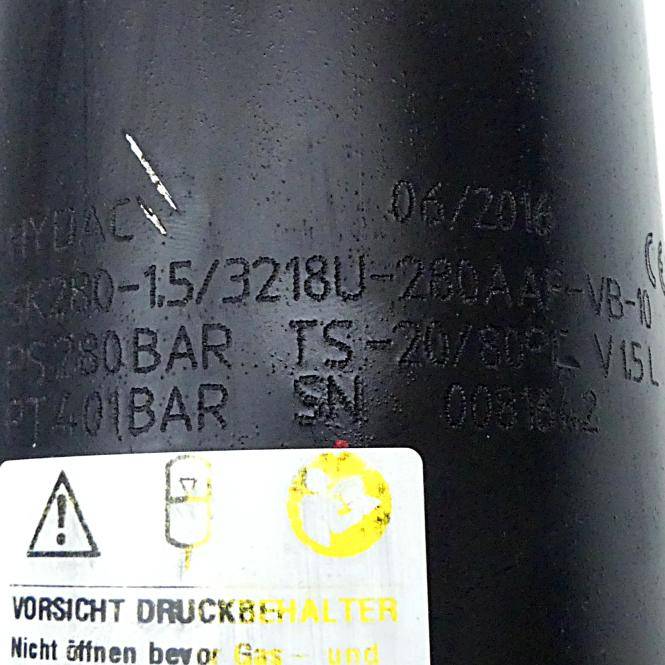 HYDAC Kolben-Speicher (SK280-1,5/3218U-280AAF-VB-10)