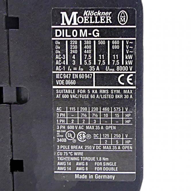Moeller Schütz (DIL0M-G)