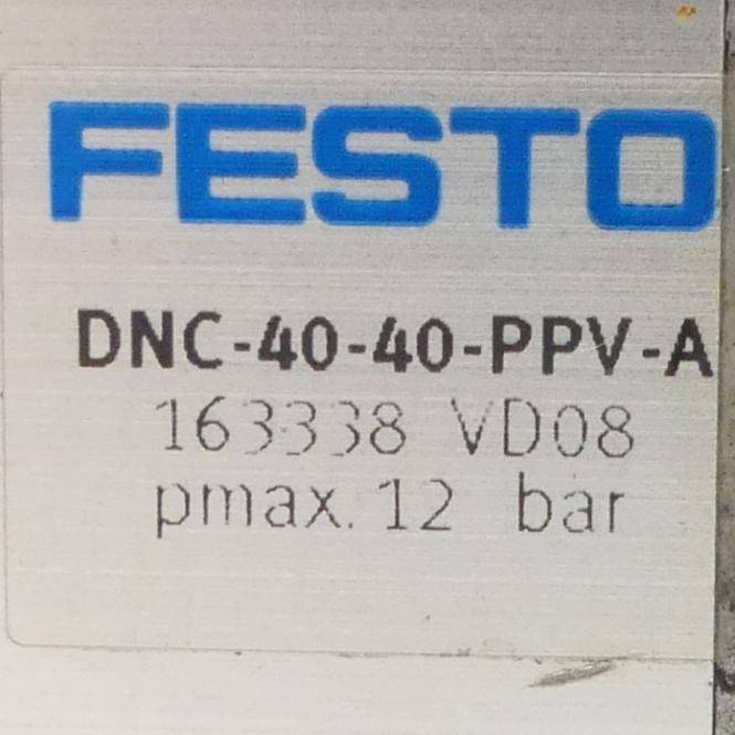 FESTO Kompaktzylinder 163338 (DNC-40-40-PPV-A)