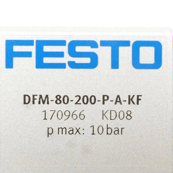 FESTO Führungszylinder 170966 (DFM-80-200-P-A-KF)