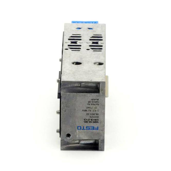 FESTO Verkettungsplatte 8165576 (VABV-S4-2HS-G18-CB-2T-CS)
