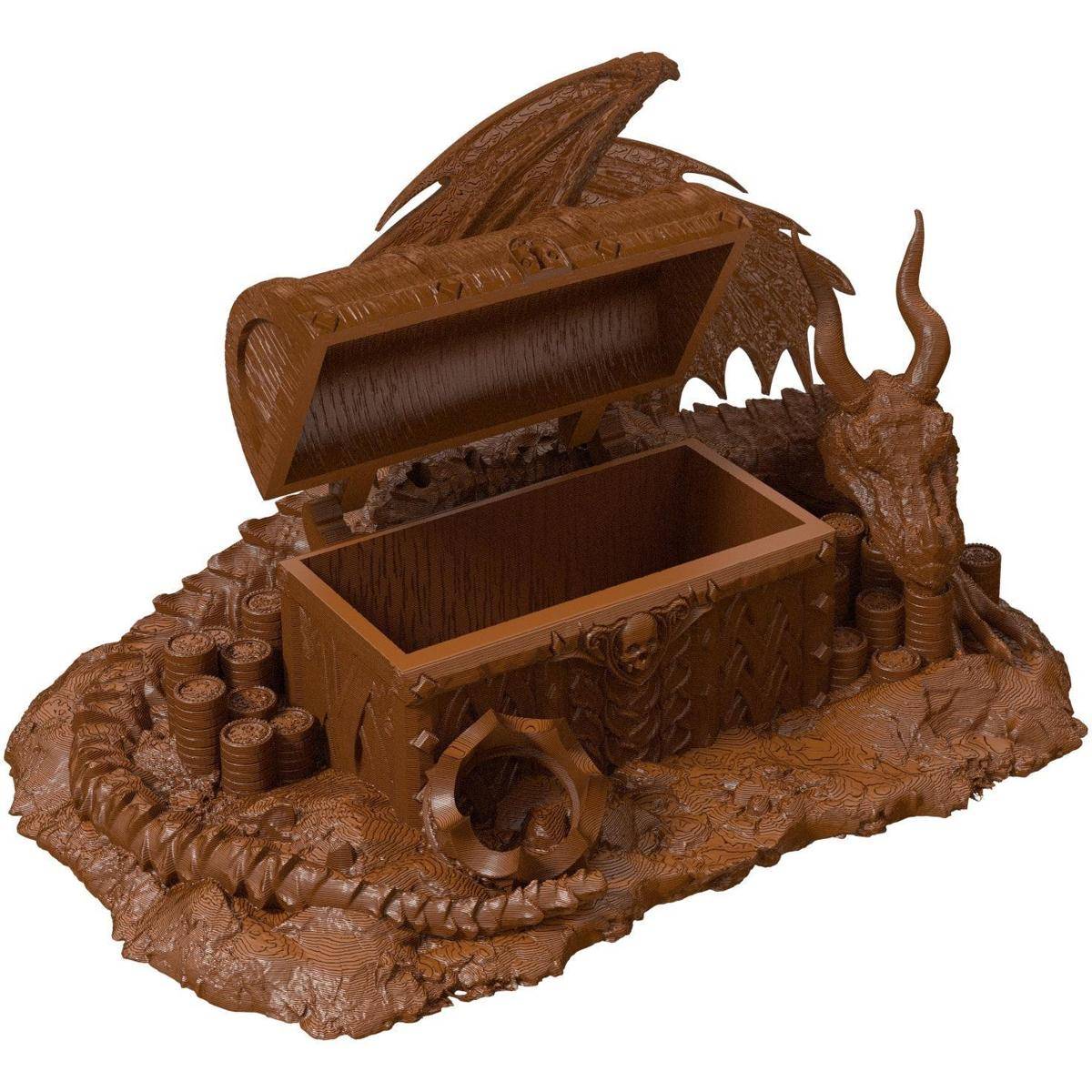 FH6169 - Fates End Dice Jail: Dragon Hoard, braun