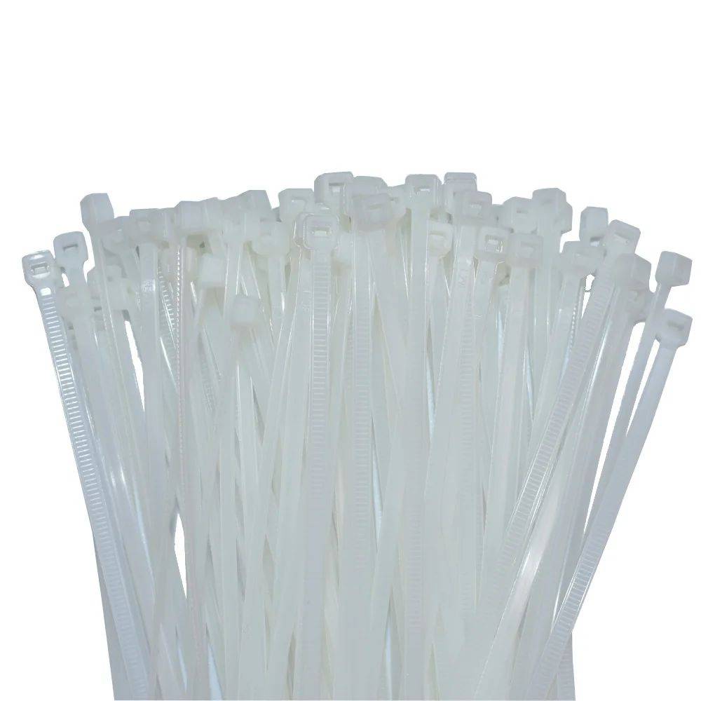 500 Kabelbinder 300x4 8mm Natur (weiss) PA6.6