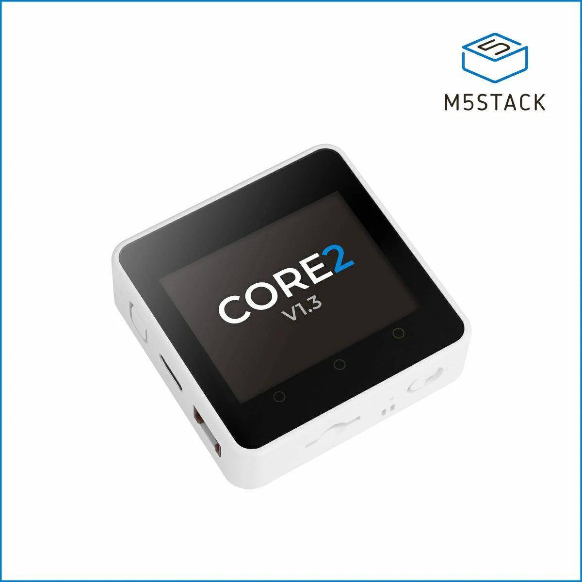 M5Stack Core2 v1.3, ESP32, 2,0 Zoll Touchscreen, 16MB Flash, 8MB PSRAM, 0,5A, 5V
