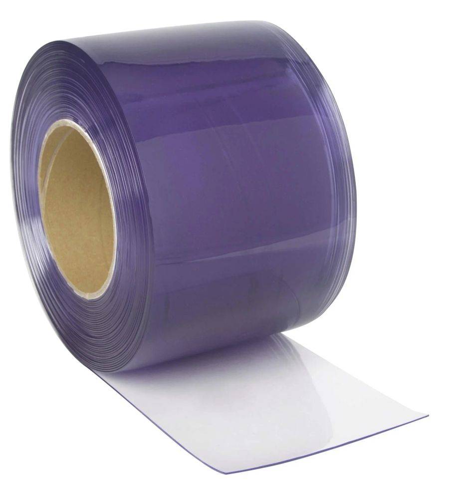 PVC-Vorhang 300x3mm transparent 25m Rolle