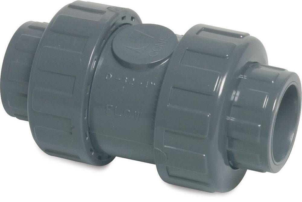 PVC-U Rückschlagventil 40 mm Klebemuffe