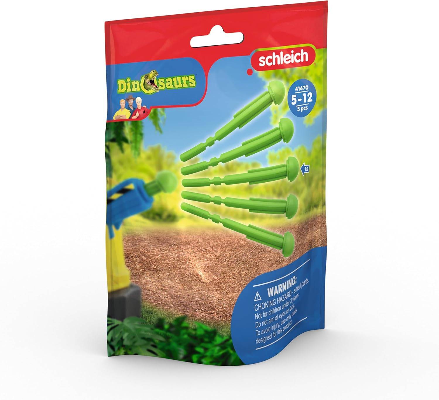 SCHLEICH 41470 Pfeilset für Kinder ab 5-12 Jahren Dinosaurs Zubehör